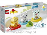 Lego Duplo Zabawa W Kąpieli: Pływający Pociąg Ze Zwierzątkami 10965